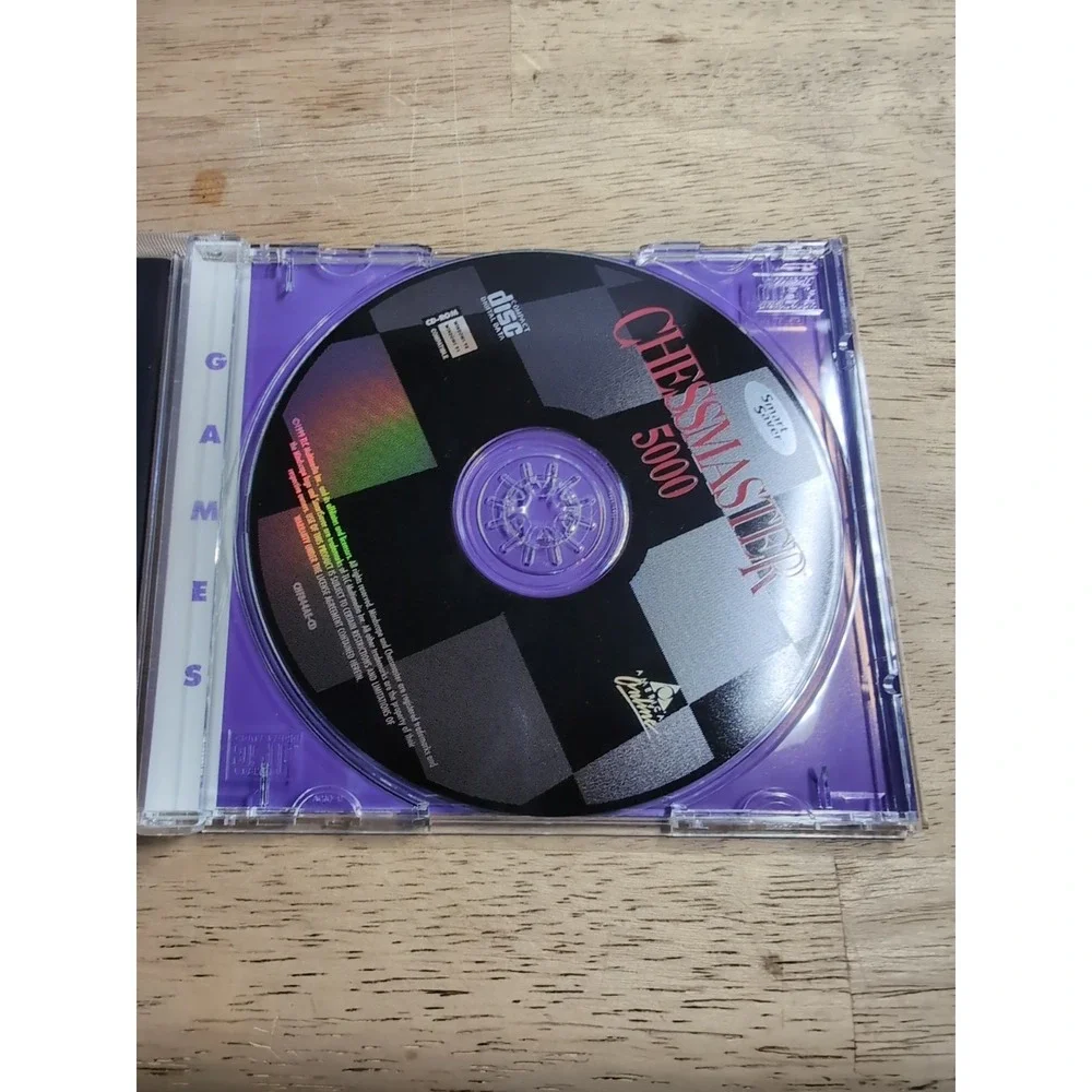 Chessmaster 5000 Windows‎ 95 98 PC CD-ROM Game CHF3844AE Used